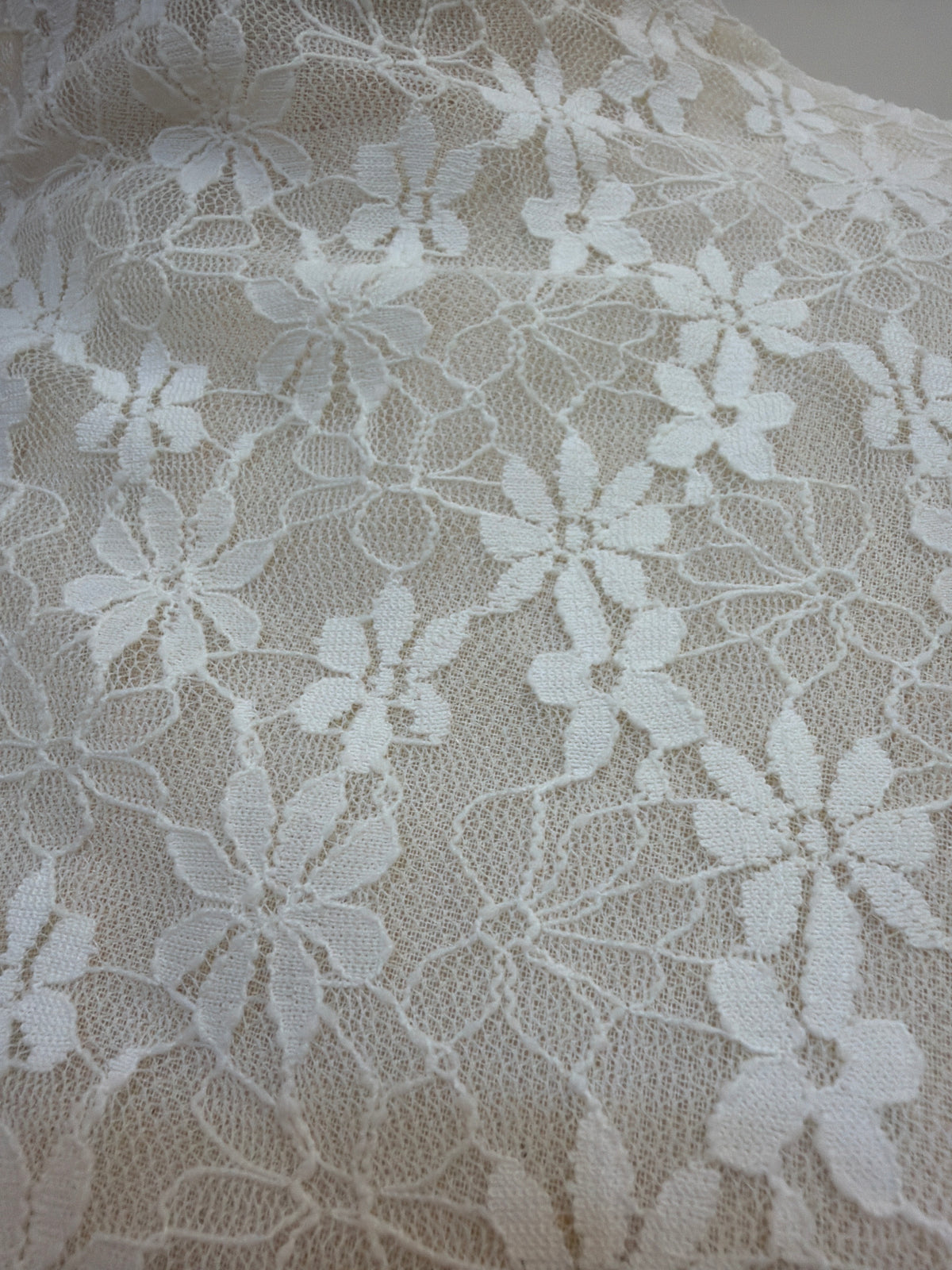 LUXE STITCHES H10 白色花卉圓領長袖上衣商品圖片