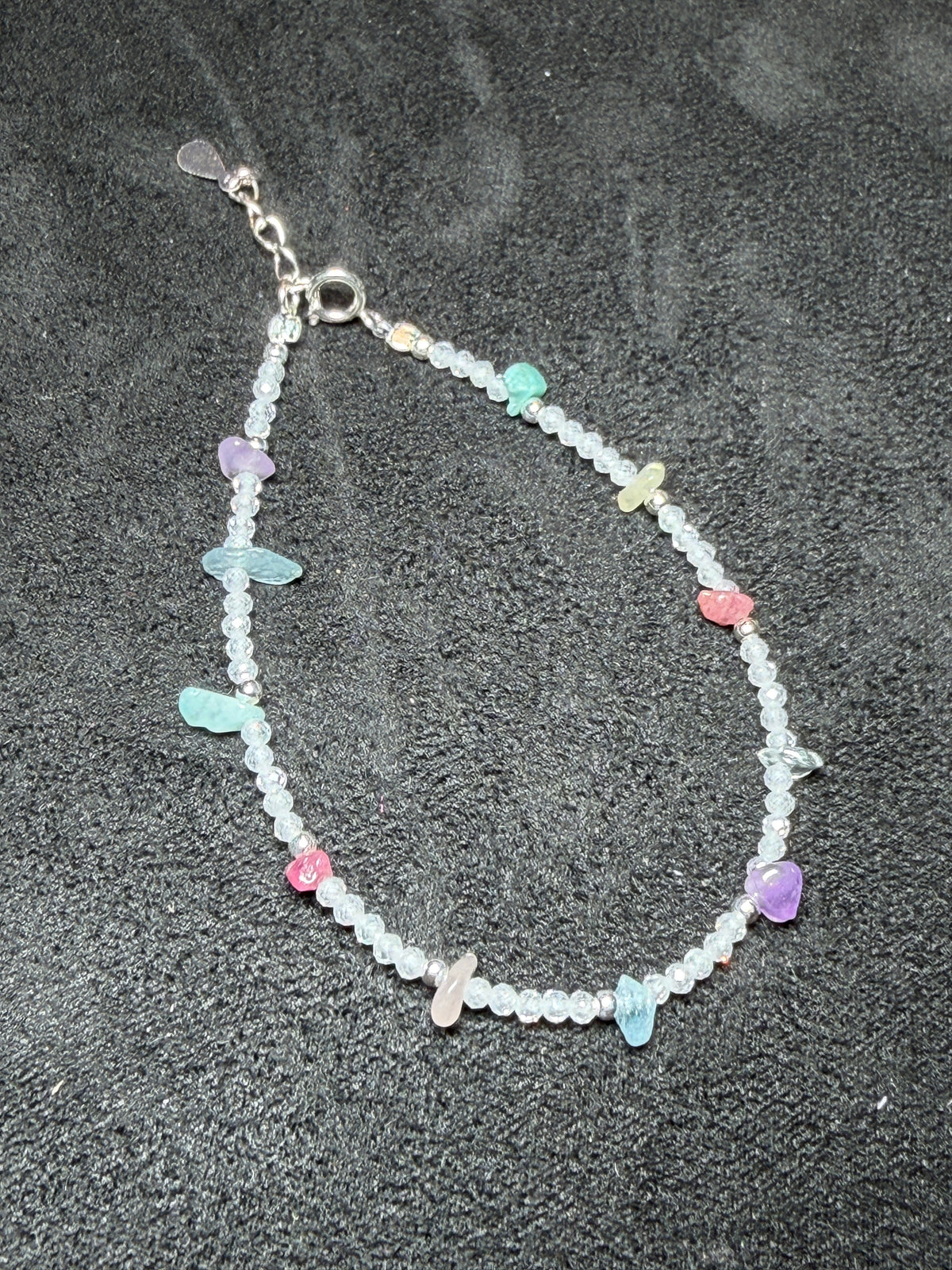 A22 Pastel Gemstone Bead Bracelet