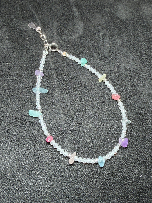 A22 Pastel Gemstone Bead Bracelet