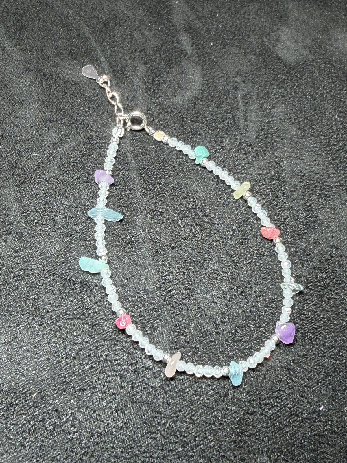 A22 Pastel Gemstone Bead Bracelet