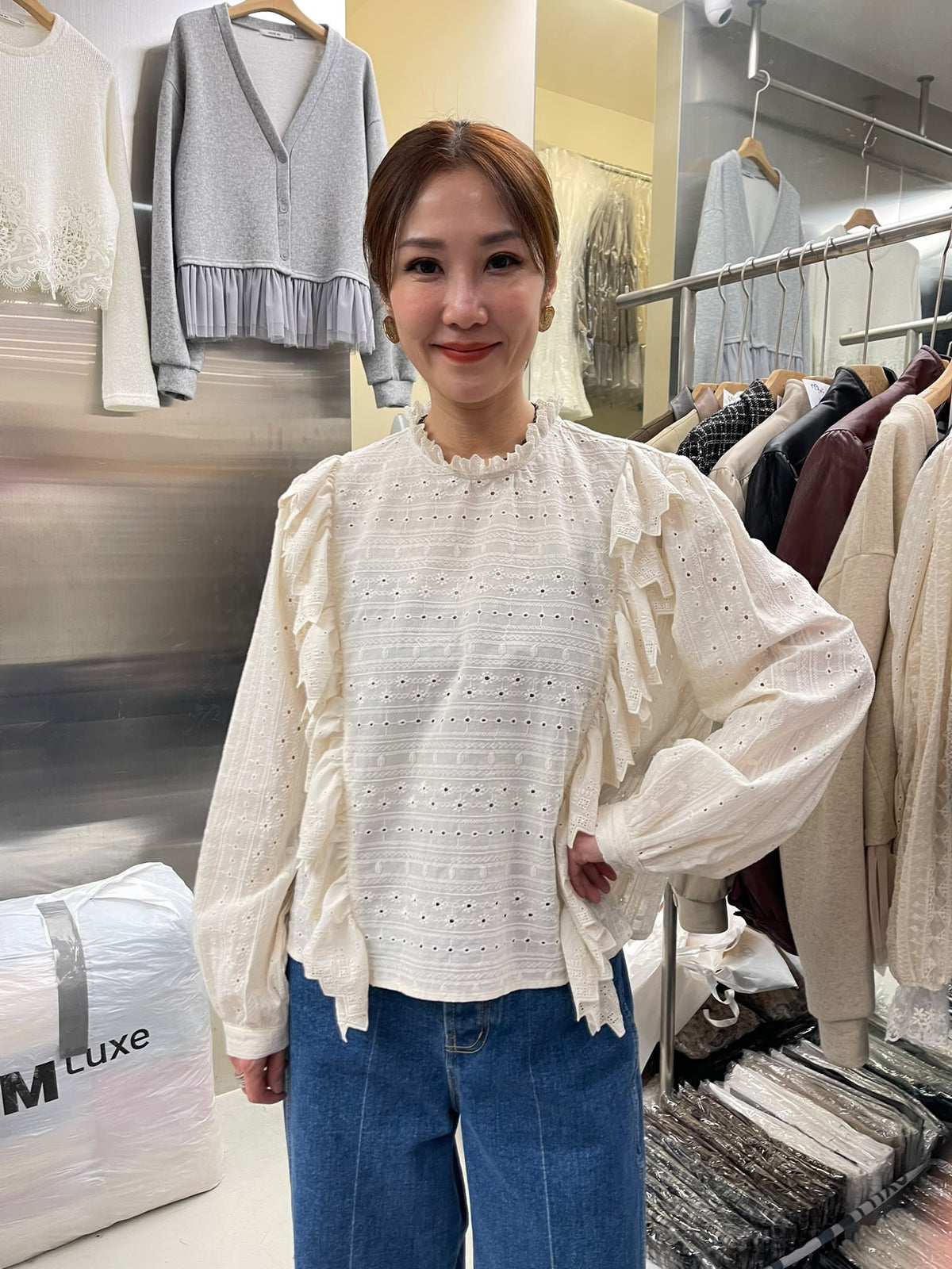 CN61012 CORNER302 韓國女裝上衣實物相 1