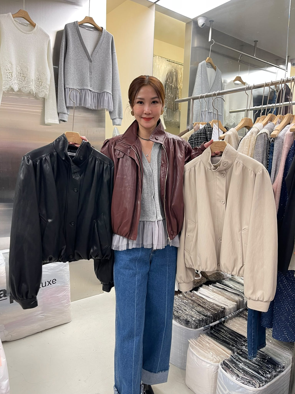 CN61013 CORNER302 韓國女裝上衣實物相 1