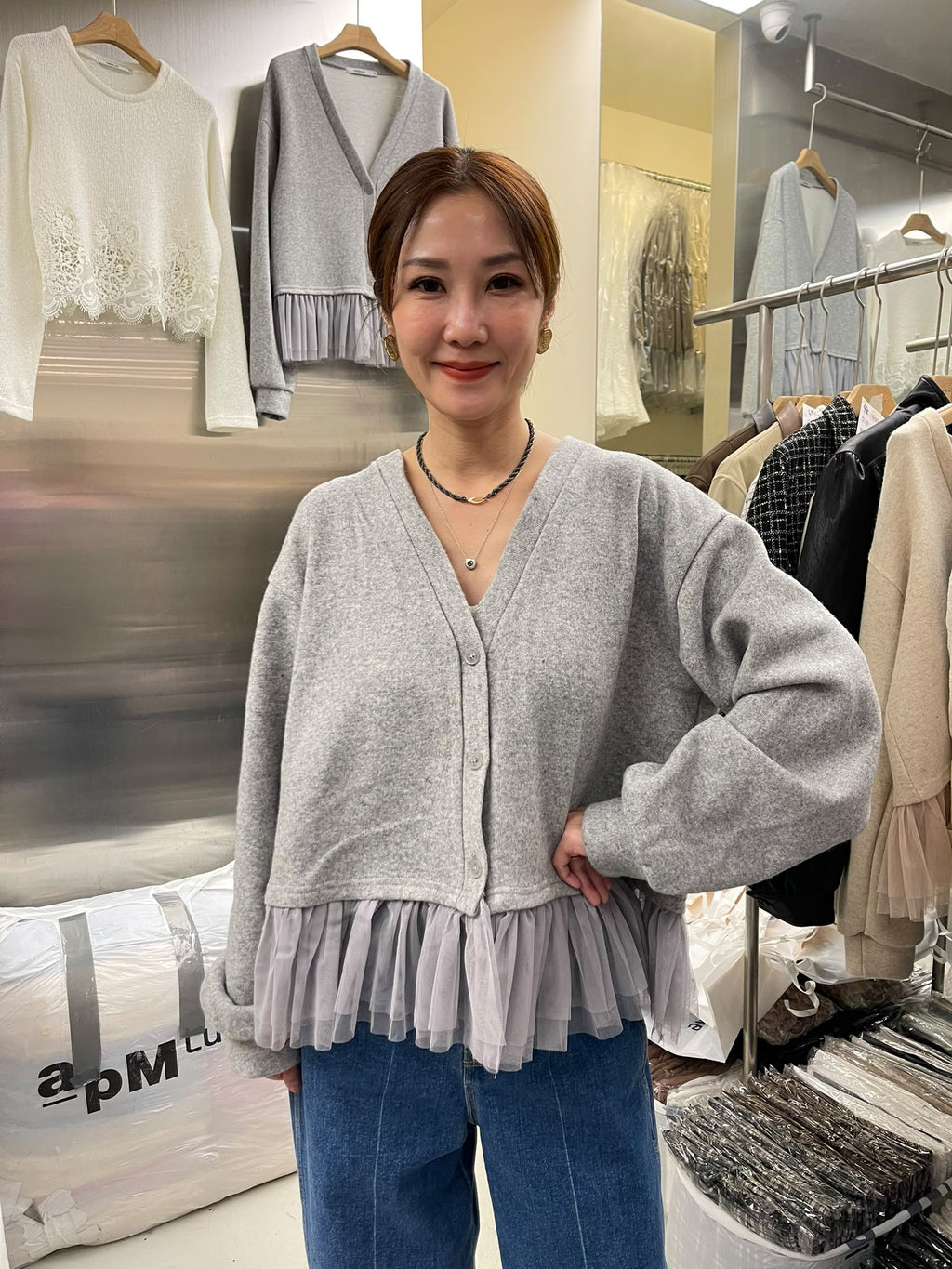 CN61014 CORNER302 韓國女裝上衣實物相 4