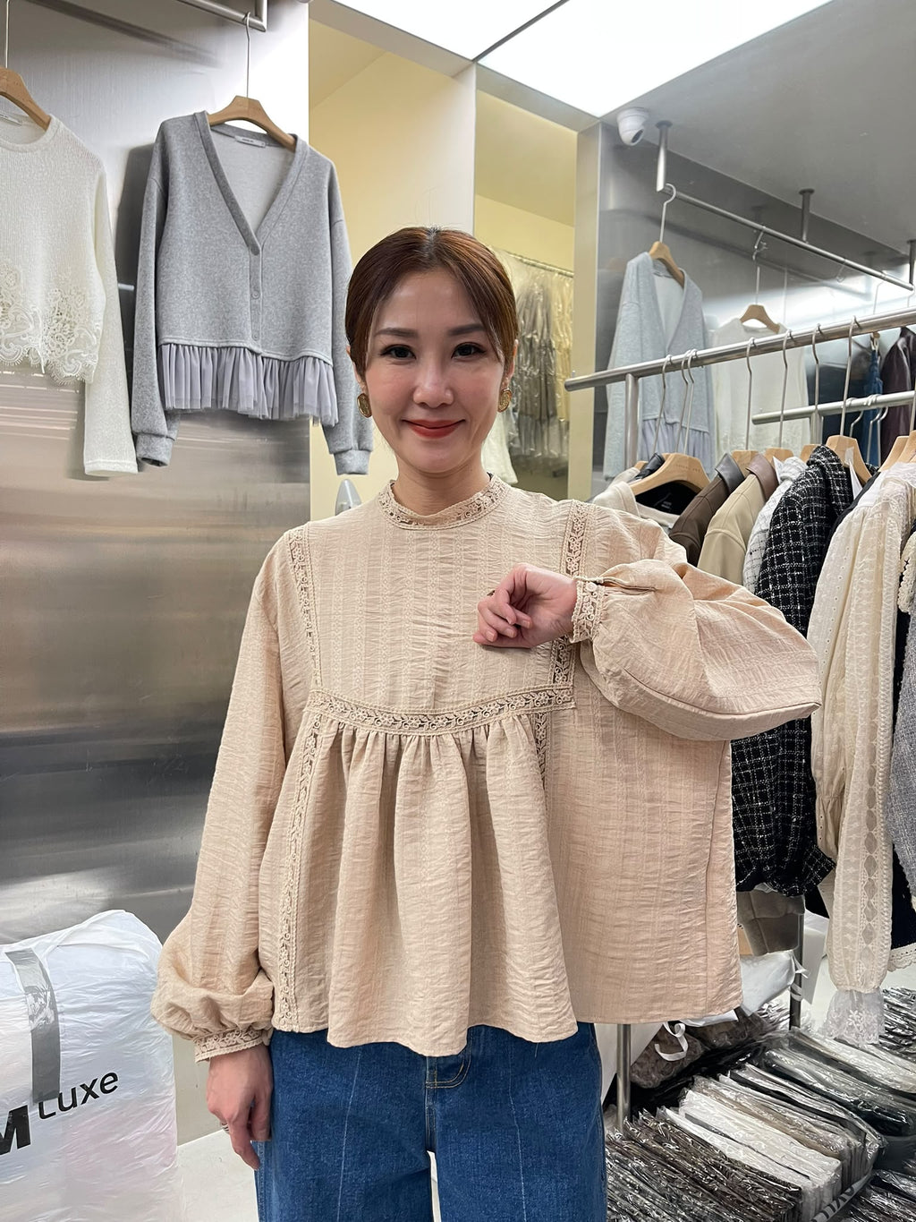 CN61016 CORNER302 韓國女裝上衣實物相 3