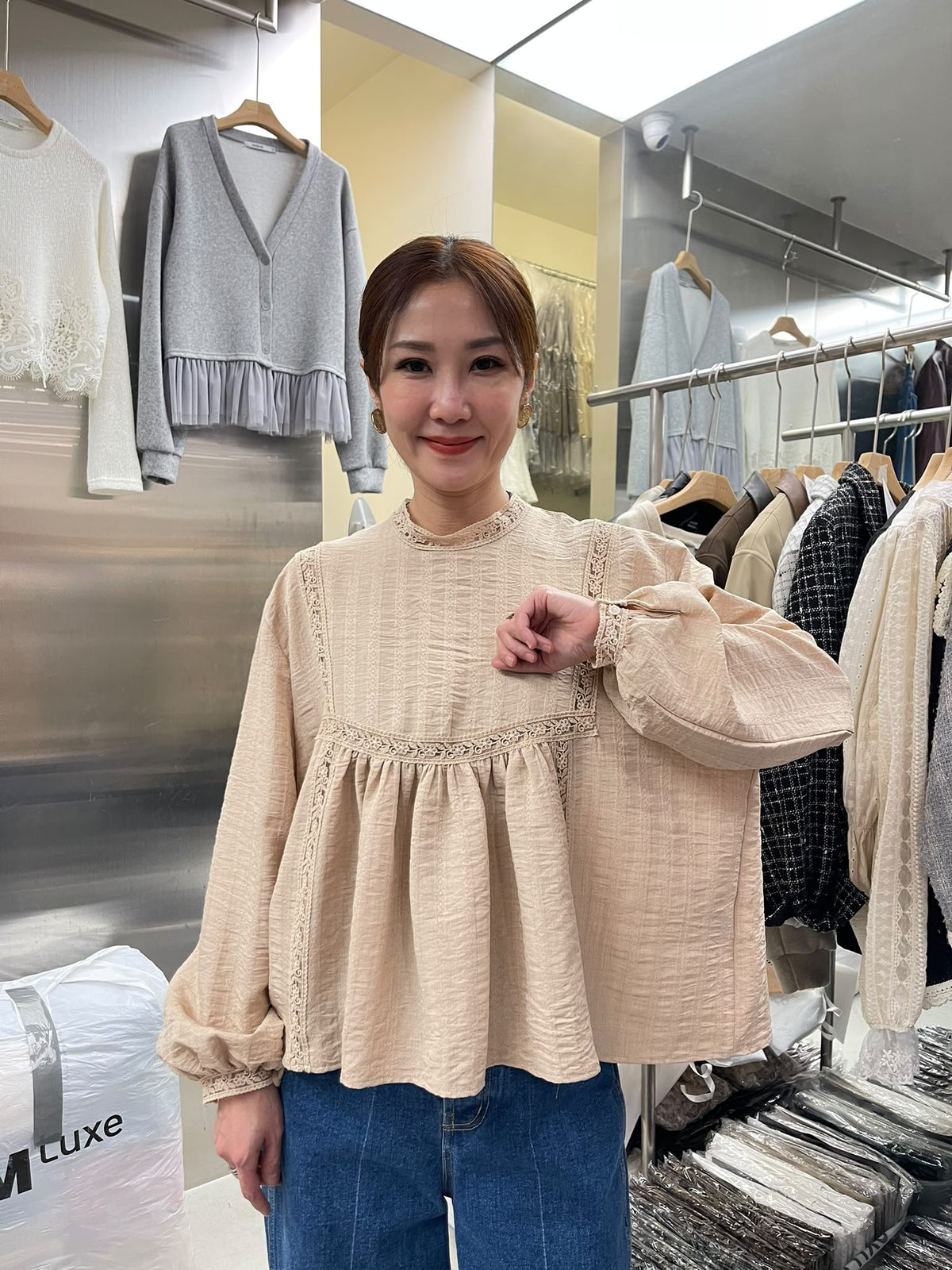 CN61016 CORNER302 韓國女裝上衣實物相 3