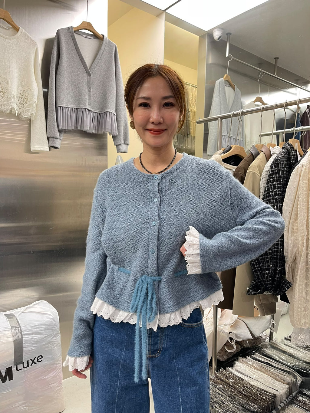 CN61017 CORNER302 韓國女裝上衣實物相 4