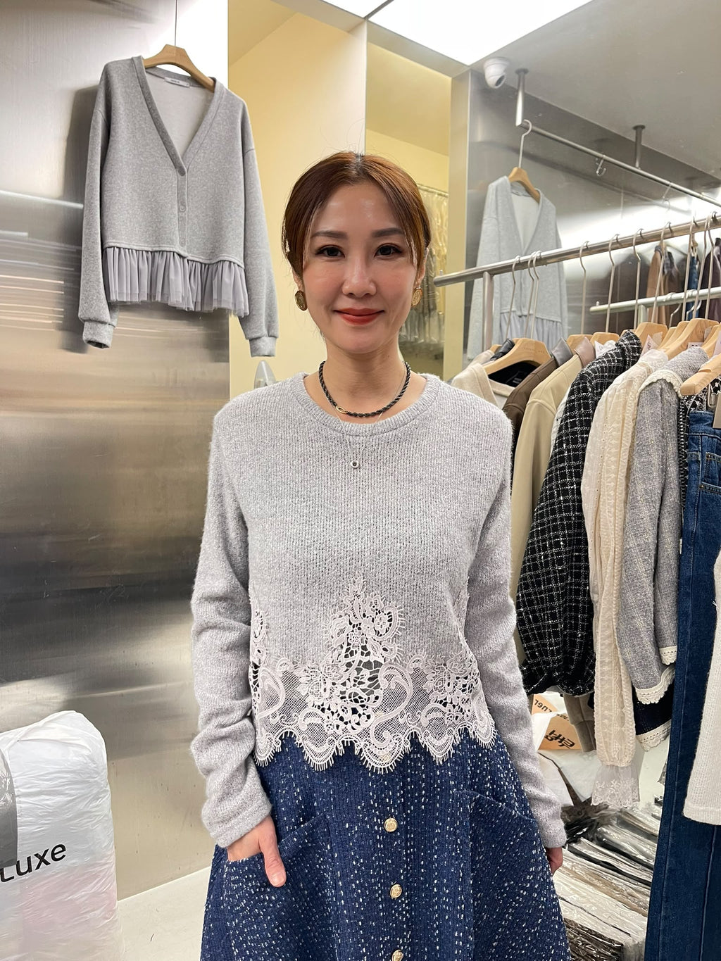 CN61021 CORNER302 韓國女裝上衣實物相 2