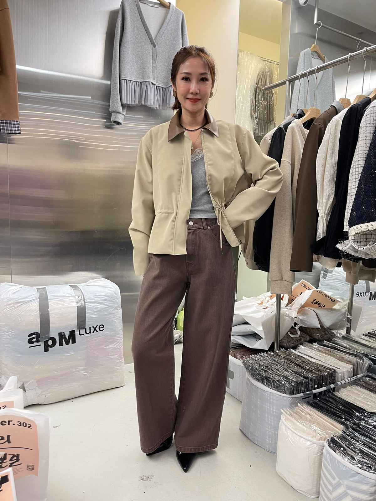 CN61028 CORNER302 韓國女裝下裝實物相 1