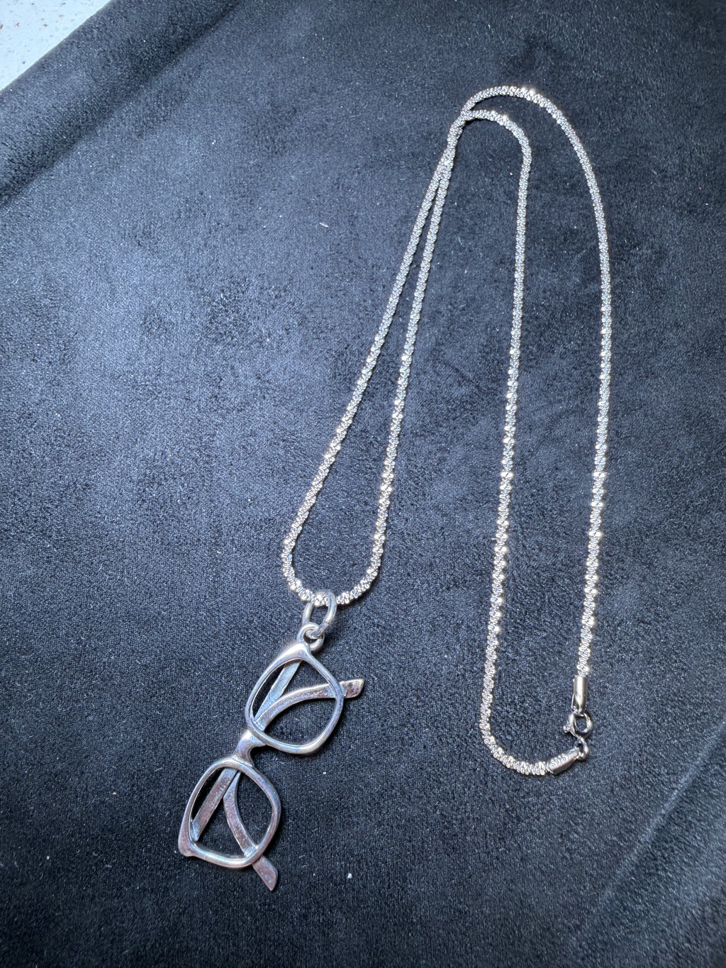 A17 Diamond Cut Silver Chain Necklace