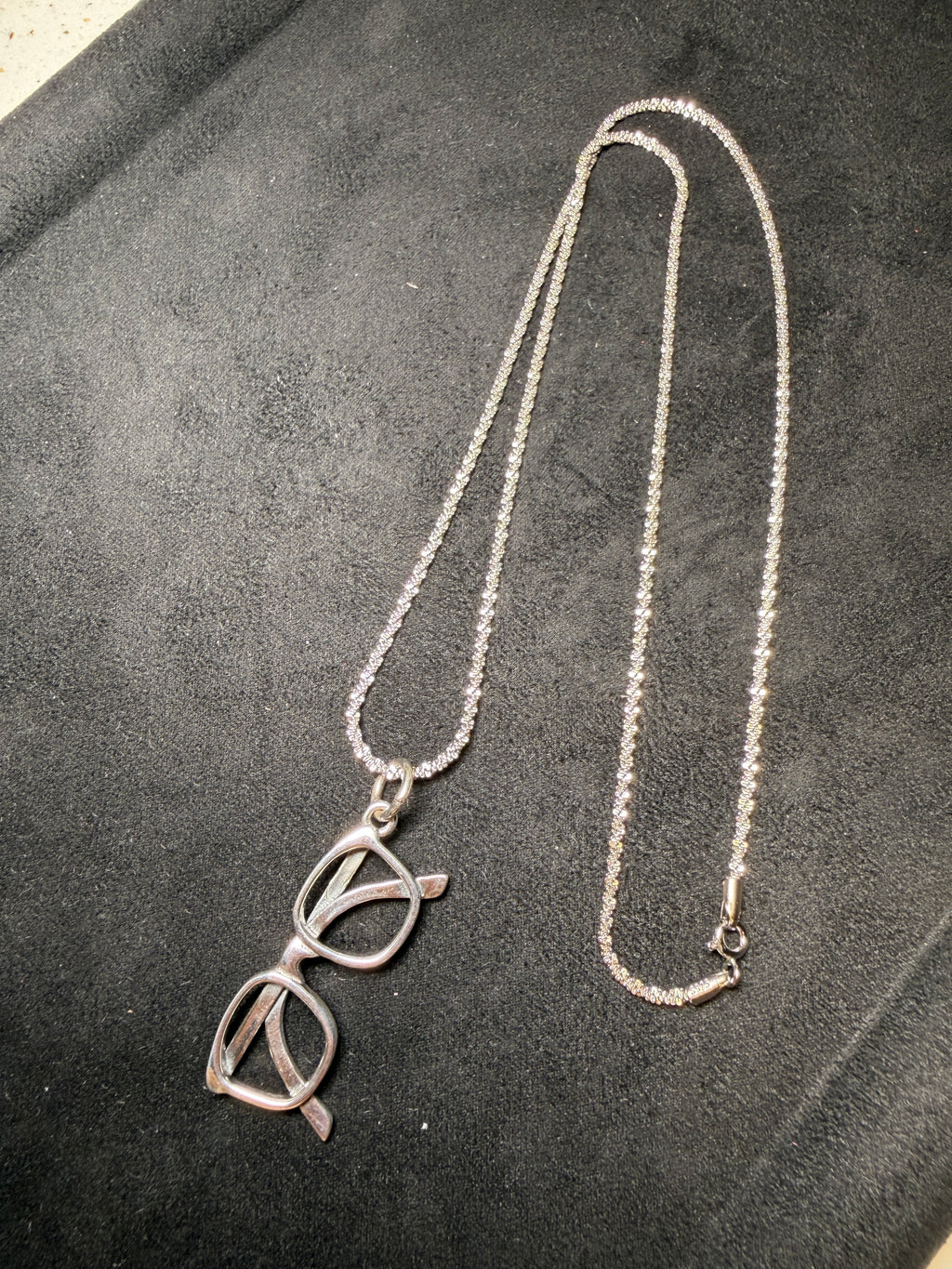 A17 Diamond Cut Silver Chain Necklace