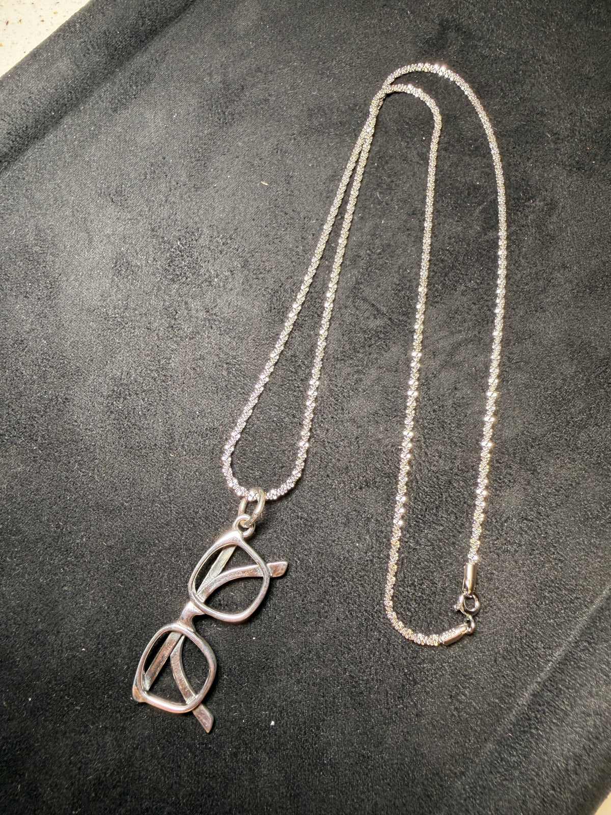 A17 Diamond Cut Silver Chain Necklace