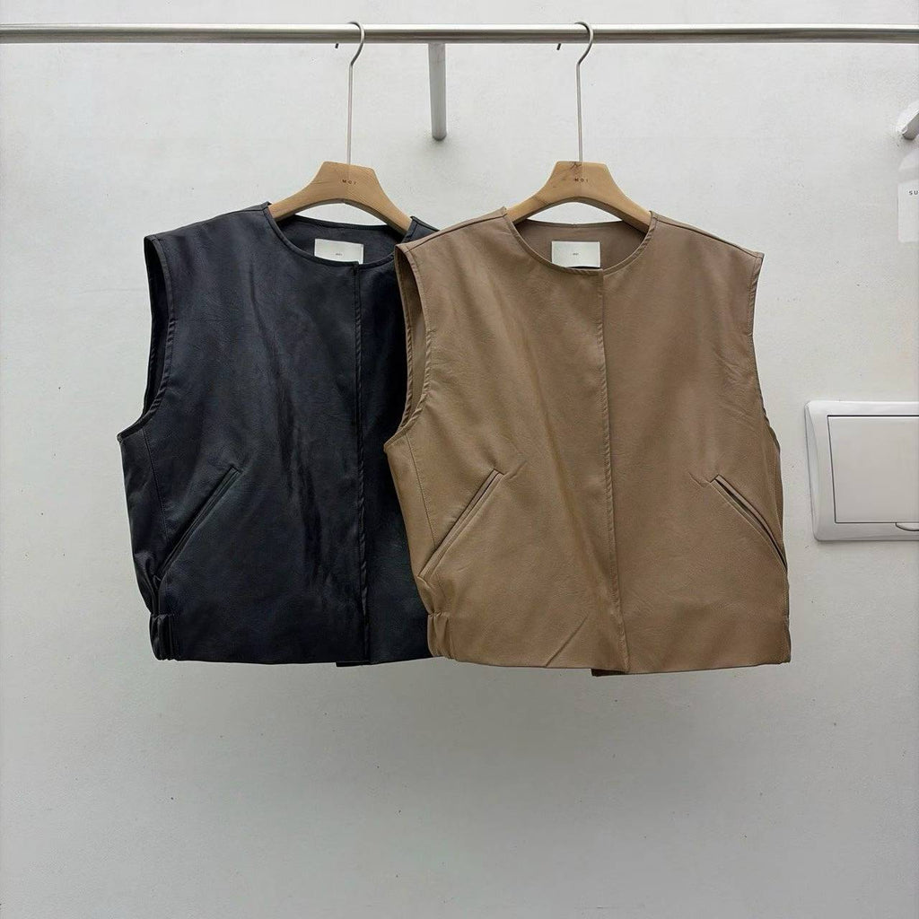 M10 Blouson Leather Vest