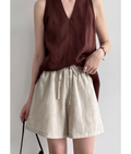 LQH60702 Linen Shorts