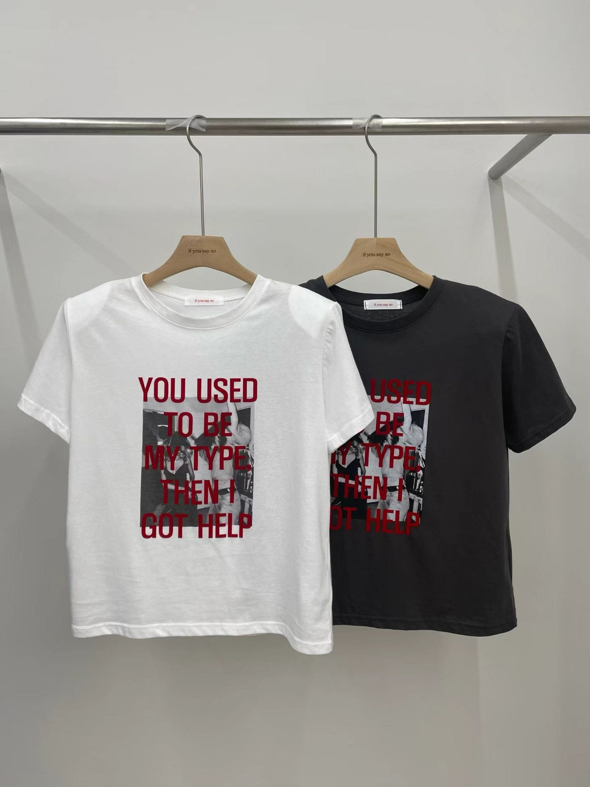 H28 字母印花短袖 T-Shirt