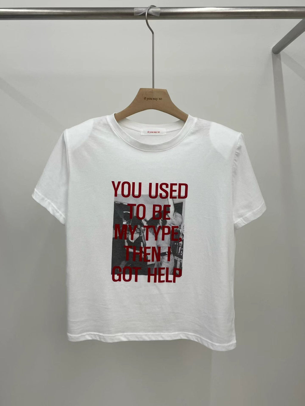 H28 字母印花短袖 T-Shirt