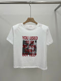 H28 字母印花短袖 T-Shirt