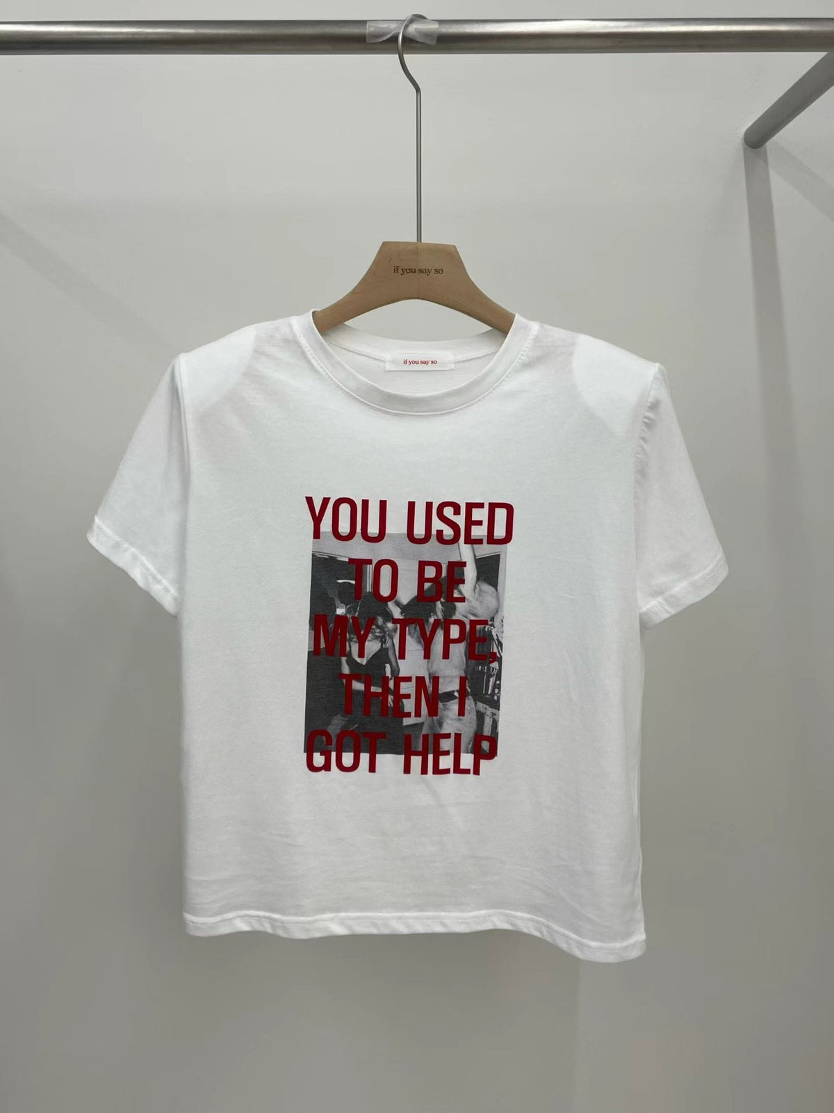 H28 字母印花短袖 T-Shirt