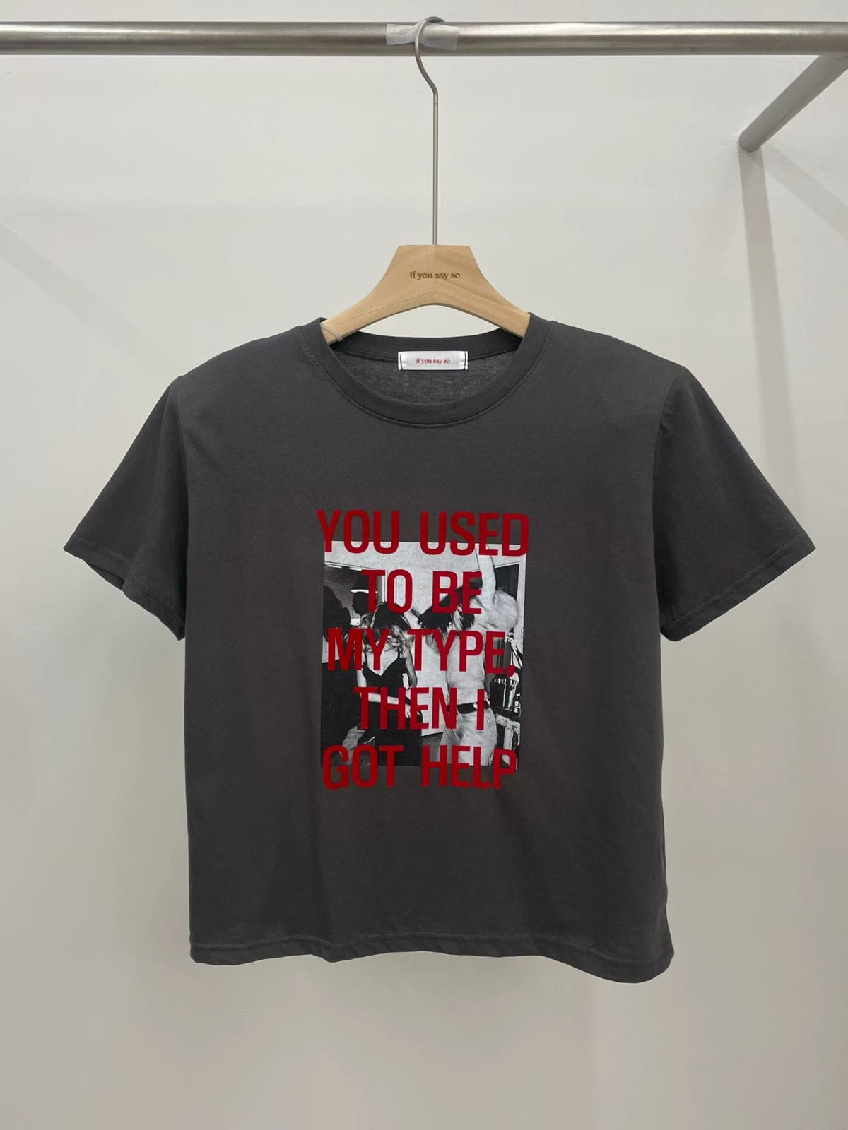 H28 字母印花短袖 T-Shirt