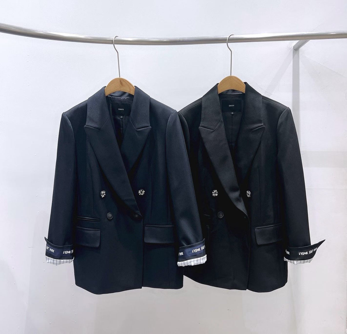 E05 Jacket with Button Detail