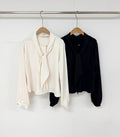 E18 Scarf Point Blouse
