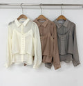 E11 Daily Top Set Blouse