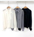 E31 Ribbon Detachable Blouse