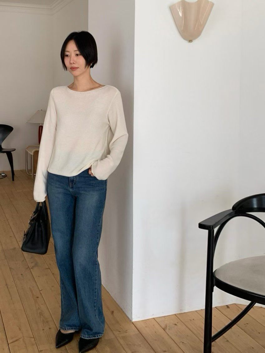 M09 Easy Lined Knit