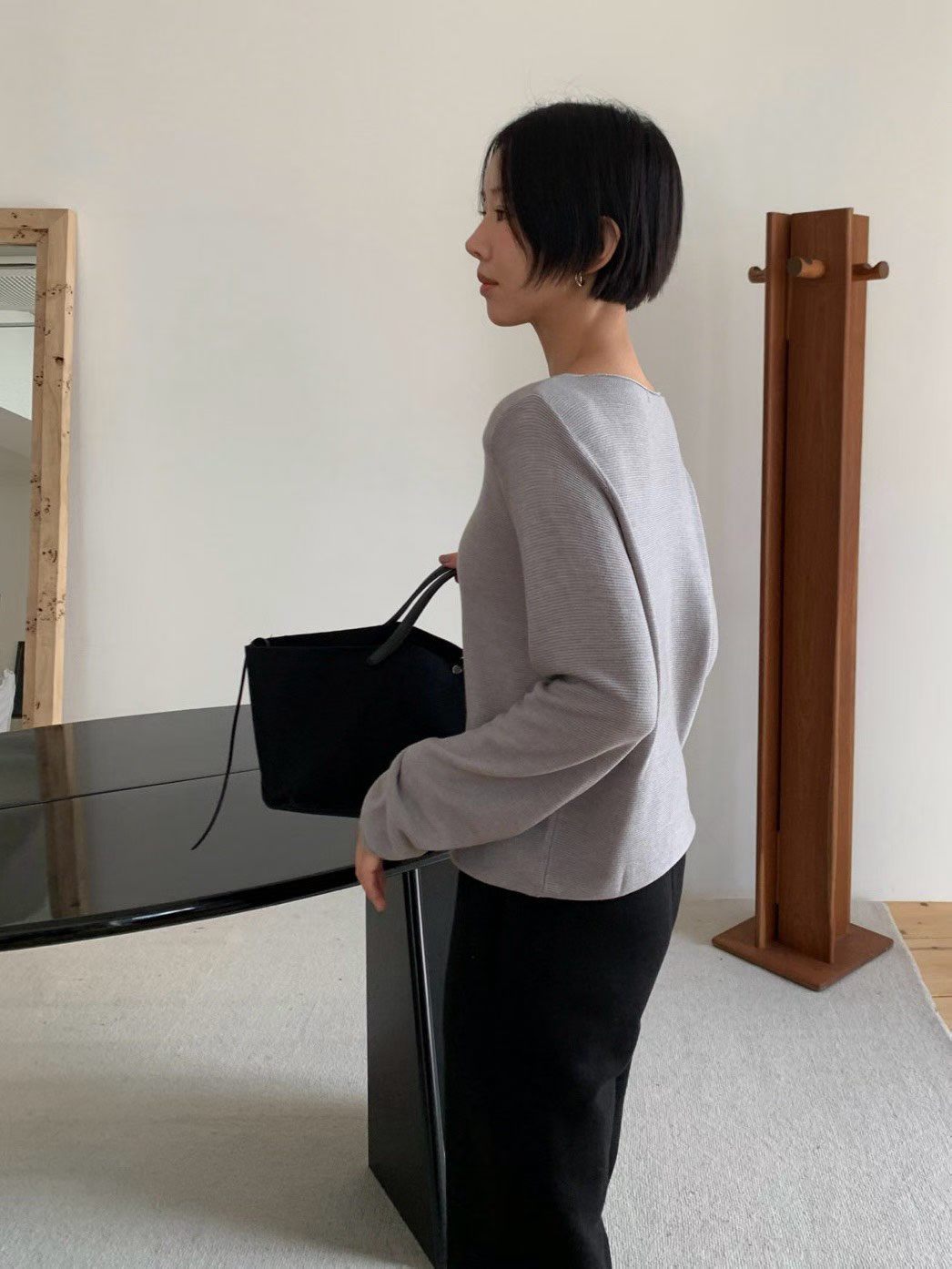 M09 Easy Lined Knit