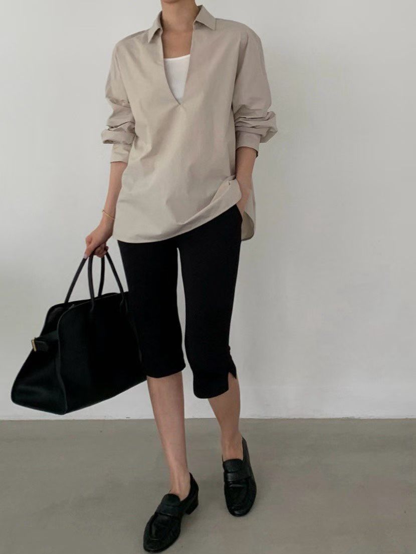 M24 Deep V Neck Shirt