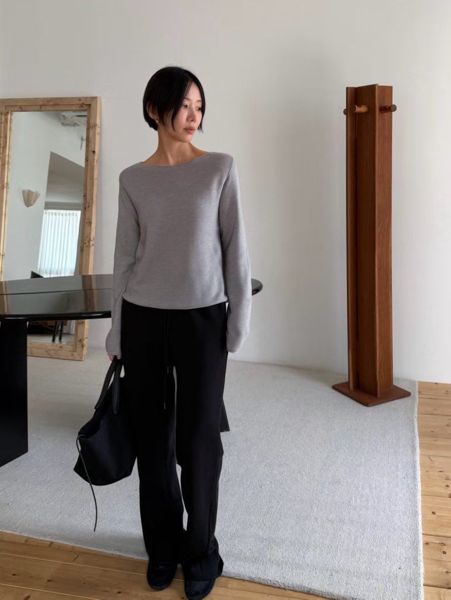 M09 Easy Lined Knit