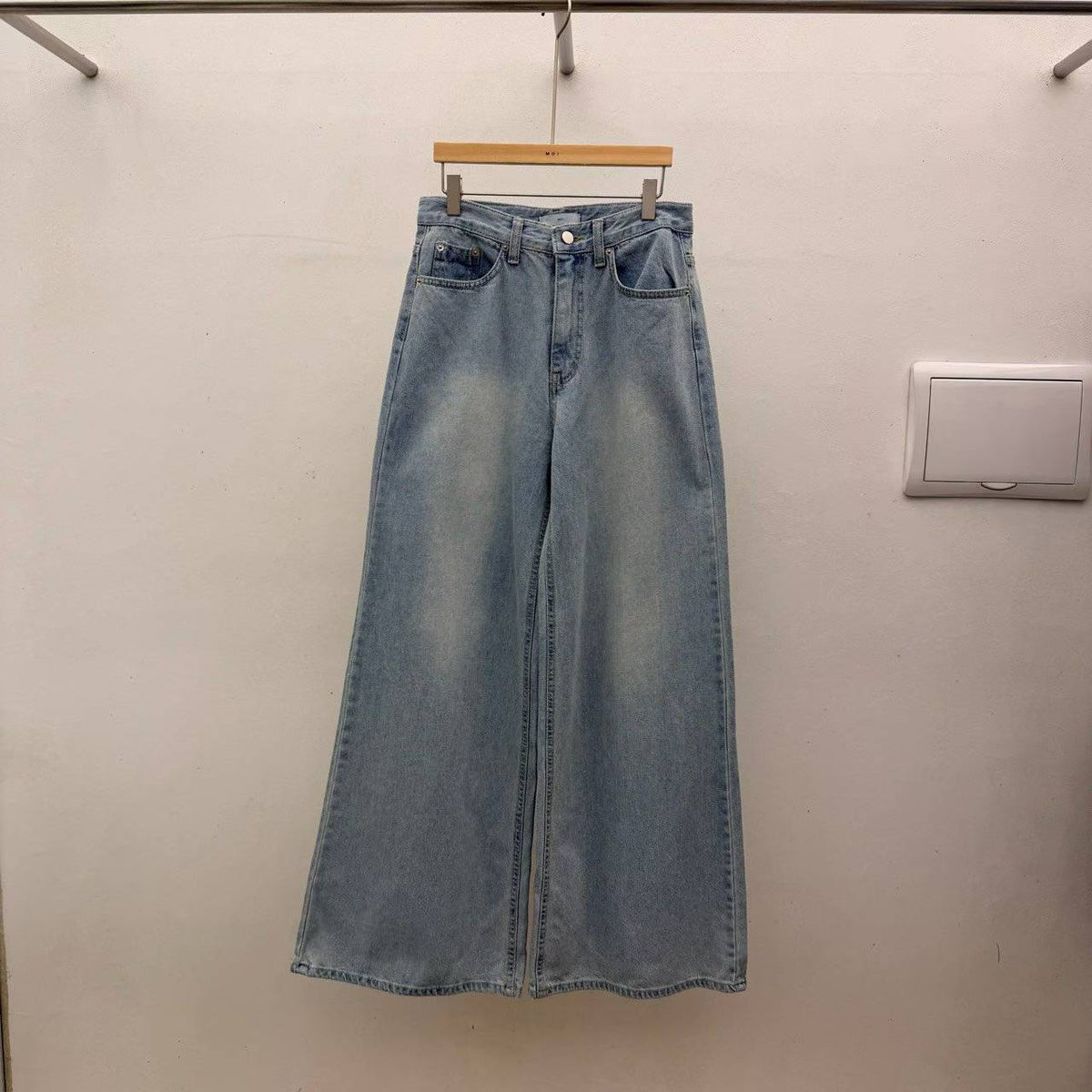 M37 sand washed denim pants