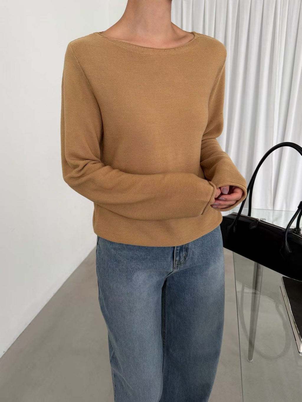 M09 Easy Lined Knit