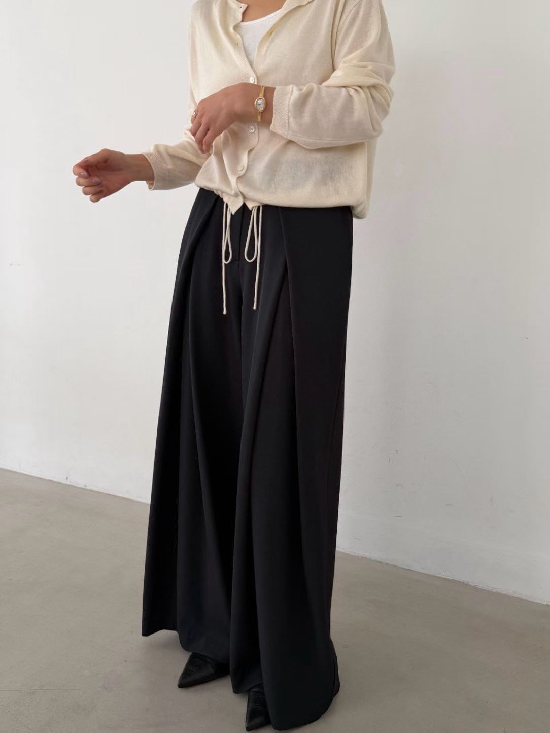M03 PLEAT PANTS