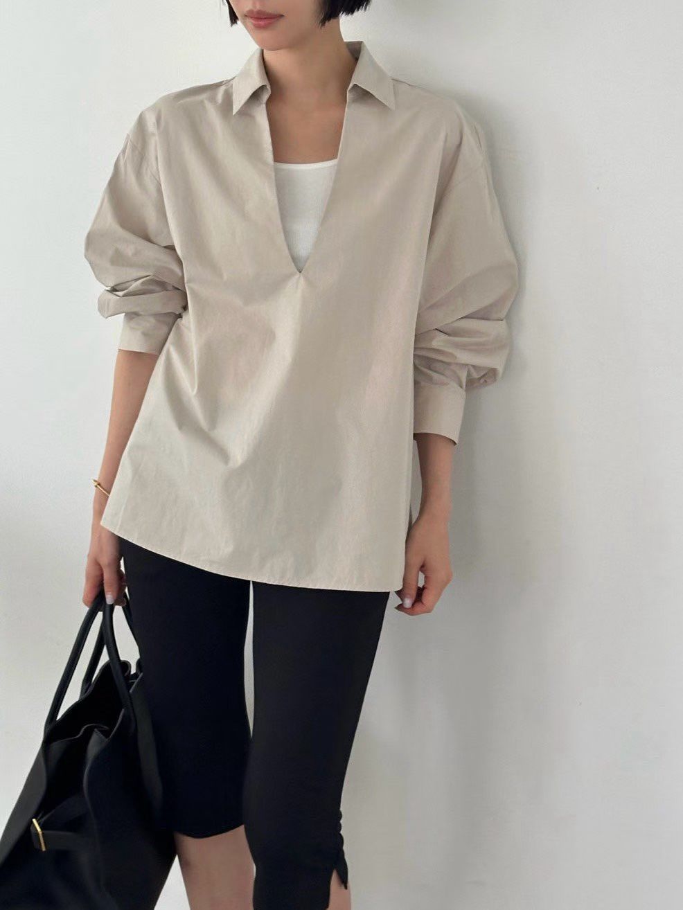 M24 Deep V Neck Shirt