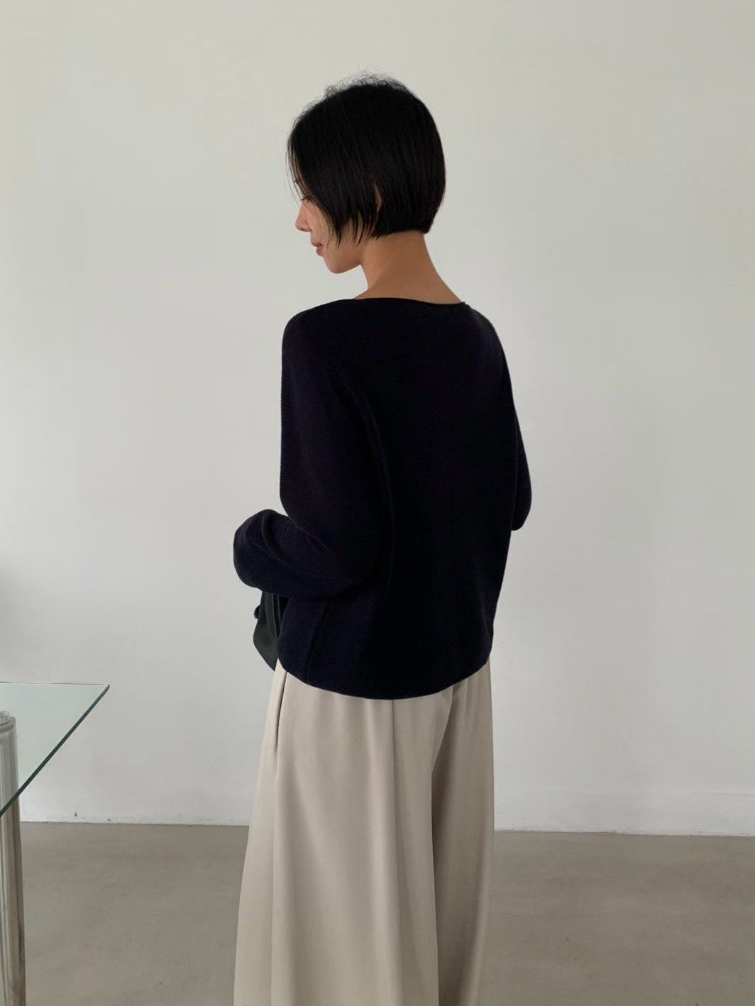 M09 Easy Lined Knit